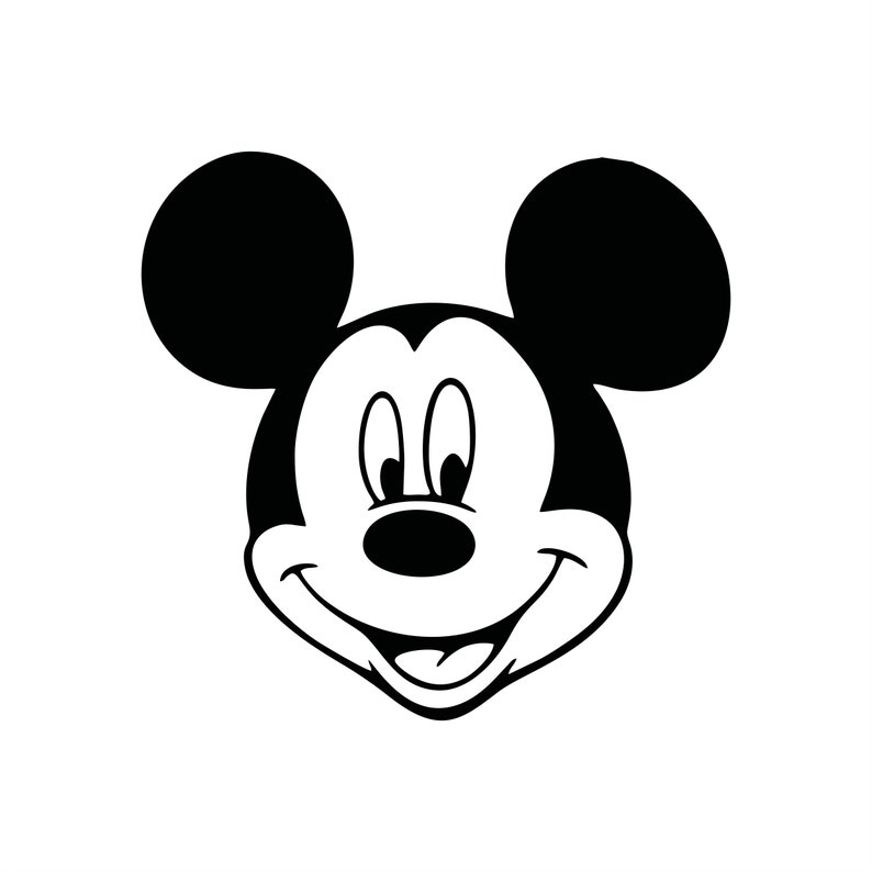 Mickey Head SVG