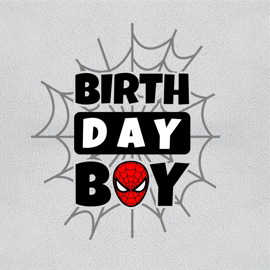 Download Spiderman Birthday Boy happy birthday spidermanSpidey SVG | Etsy