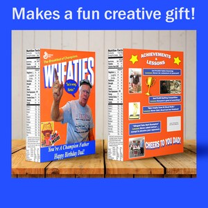 Custom Wheaties Box Front & Back | Etsy