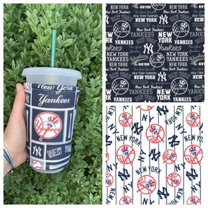 NY Yankees Insulated Coffee Cozy, Iced Coffee Cozy, Coffee Sleeve, Can Cozy