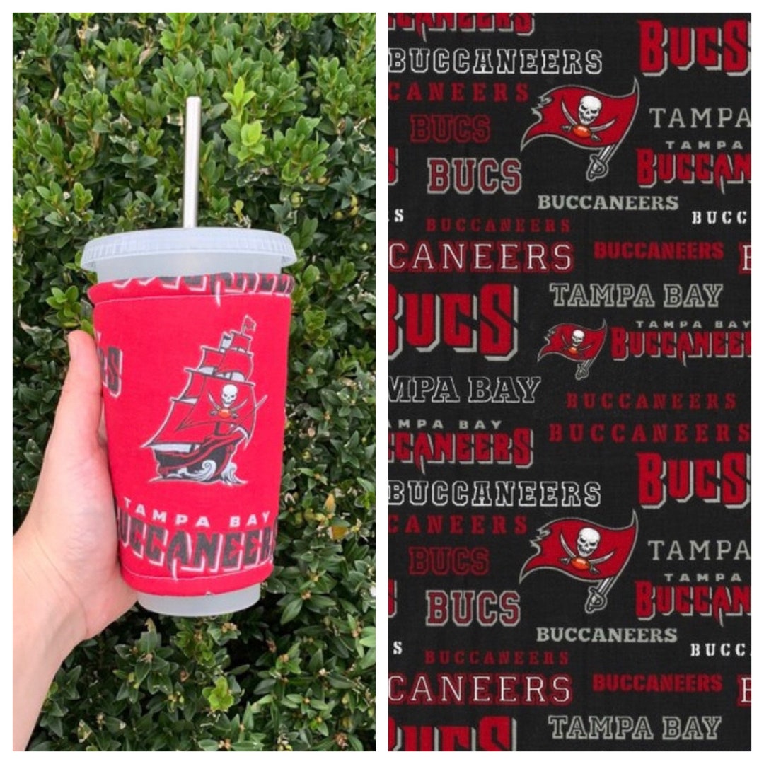 NFL Tampa Bay Buccaneers Coffee Cozy, Iced Coffee Cozy, Cup Sleeve ...