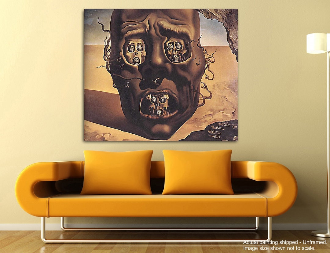 Salvador Dali The Face Of War Canvas Wall Art Print Various Etsy Il 1080xN.3169496879 6bkh