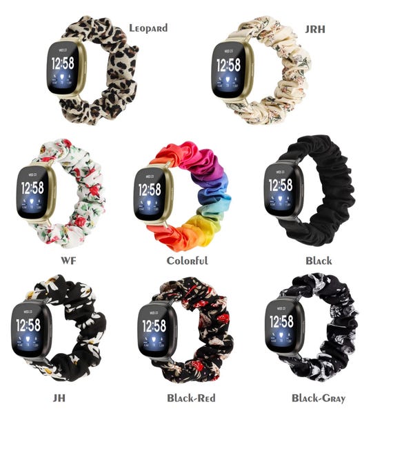 Cinturino Nylon Per Fitbit Versa 4/3, Sense 2/1 - Regolabile, Elastico, Sportivo, Unisex - Foto 4