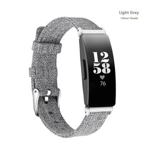 Fitbit Inspire 3 2 1 hr fitbit Luxe Band Replacement Inspire Ace 2 Canvas Breathable Wristband Fabric Woven Replacement Accessories Strap Etsy