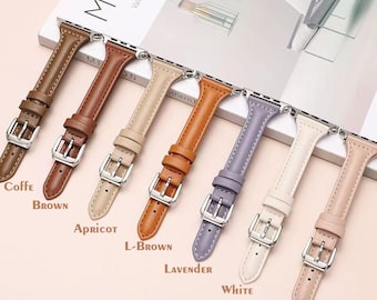 Custom Fitbit Versa 4,3 Sense 2,1 Leather Bands, Wristband Replacement Strap Streamline Design & Floral Printed Fitness Watch Band women Man