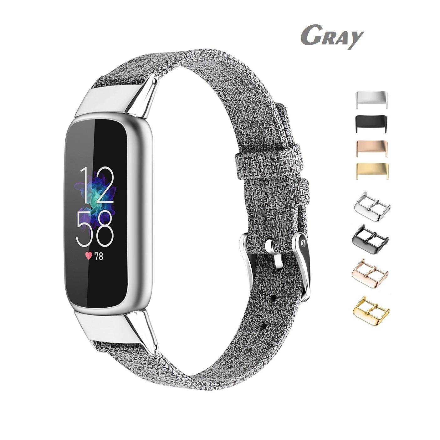 BOTNUW 2 Cinturini In Pelle Per Fitbit Inspire 3, Inspire 2, Inspire HR - Morbidi, Regolabili Da 13,5 A 20,6 Cm, Sgancio Rapido - 3