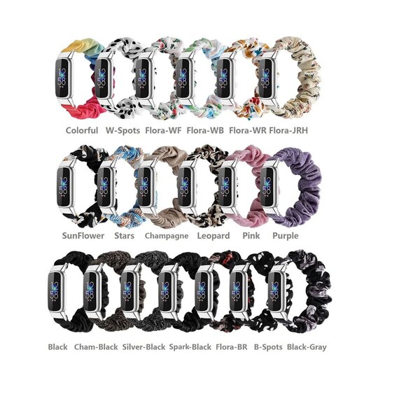 Elastisches Scrunch-Armband Für Fitbit Inspire 3/2/HR & Ace 3/2 – Weiches Nylon, Einfaches Anziehen