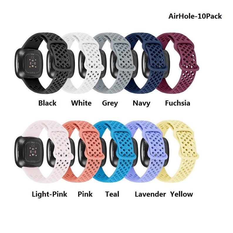 fitbit versa bands size
