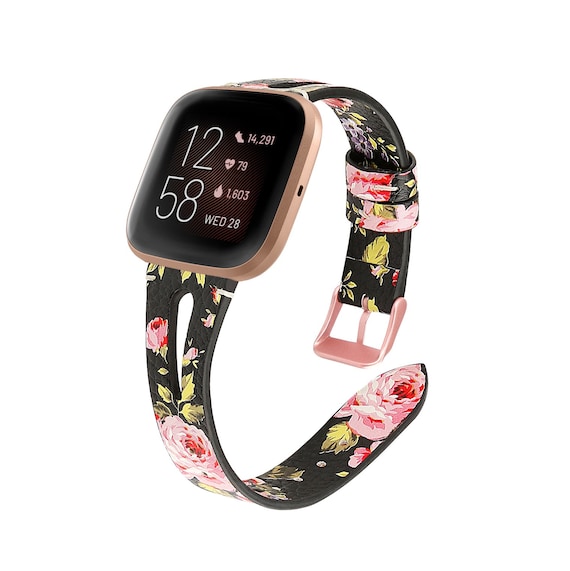 Fitbit Versa 4 Bands Mujer Fitbit Versa 3 2 1 Band Leather 