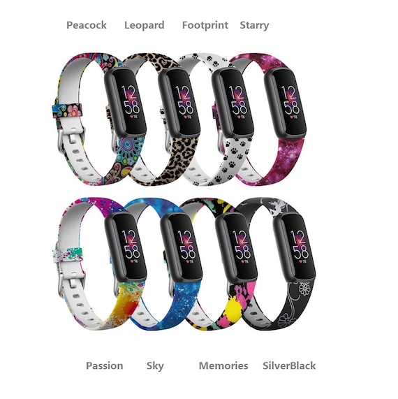 Fitbit Luxe band Silicon Replacement Sport Bands Small Large Etsy