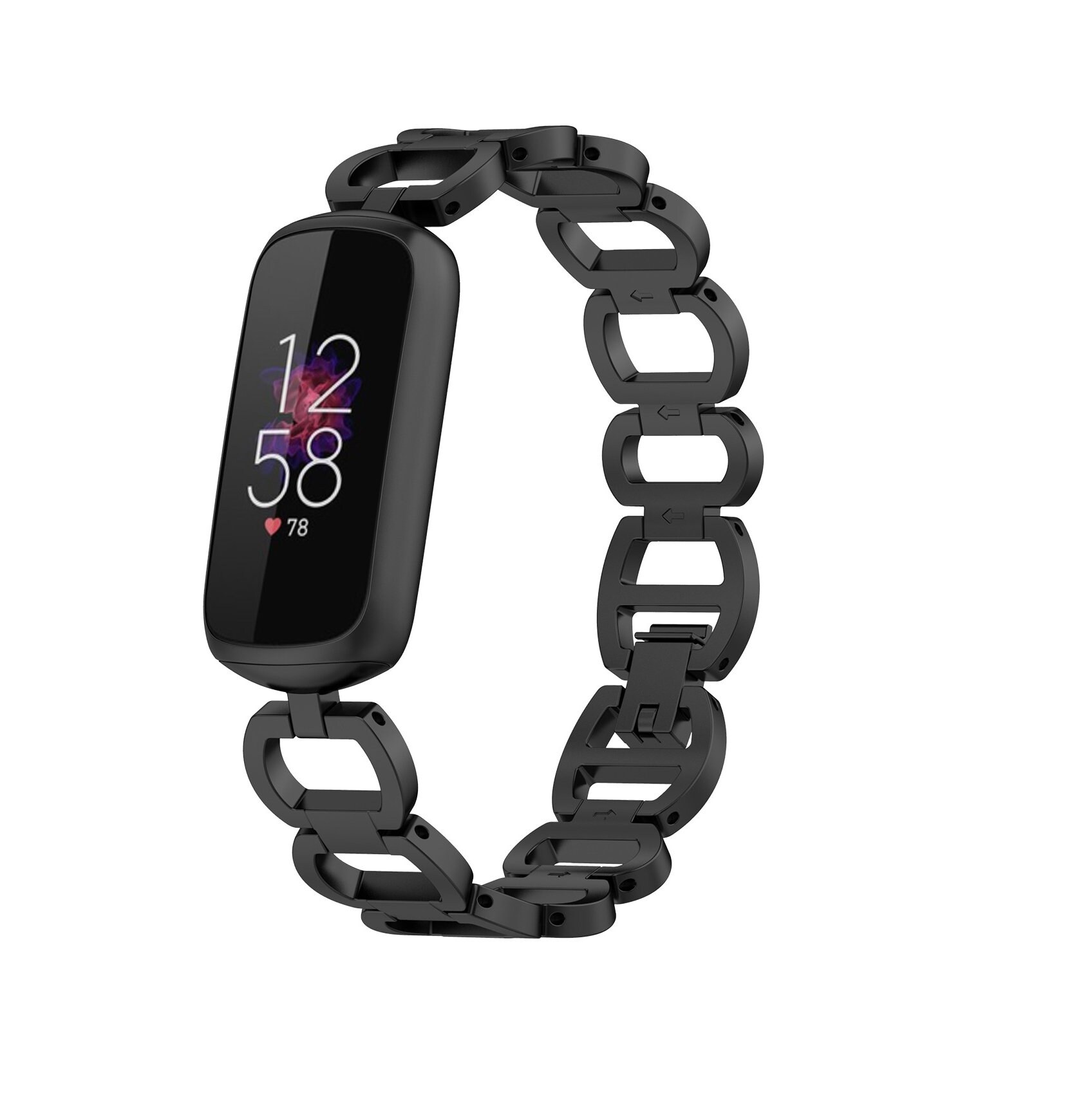 Fitbit Luxe Bänder Edelstahl Armband Ersatz Sportgurt für Etsy