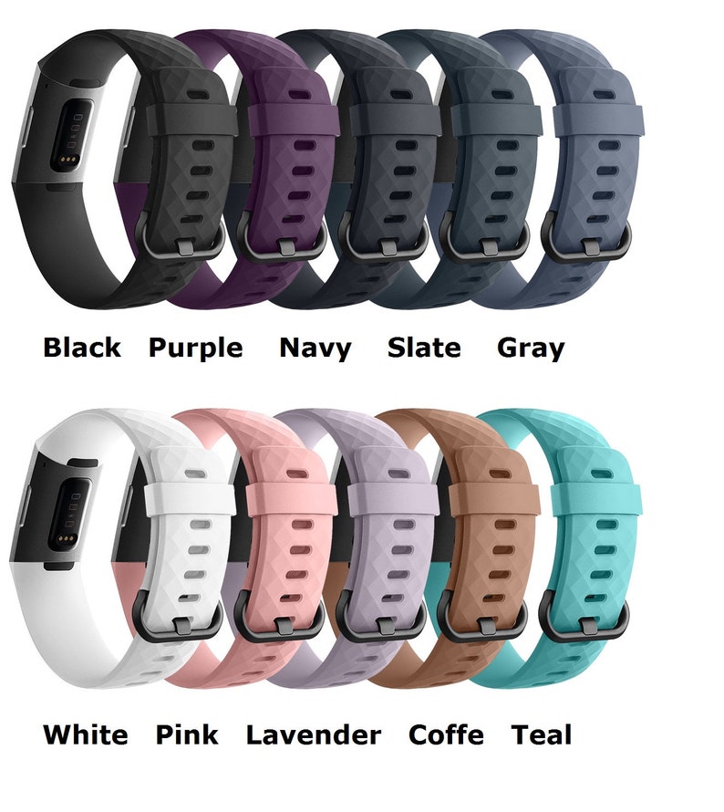 Fitbit Charge 3 Band Charge 4 & Charge 3 SE Replacement Etsy