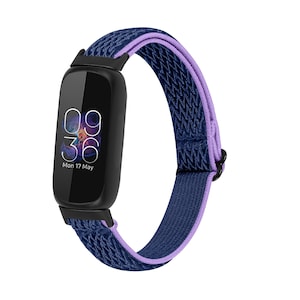 Custom Fitbit Inspire 3,2,1/Fitbit Luxe Replacement Band Elastic Nylon Breathable Accessories Strap Wristbands