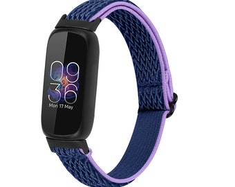 Fitbit Inspire 3,2,1/Fitbit Luxe Replacement Band Custom Elastic Nylon Breathable Accessories Strap Wristbands