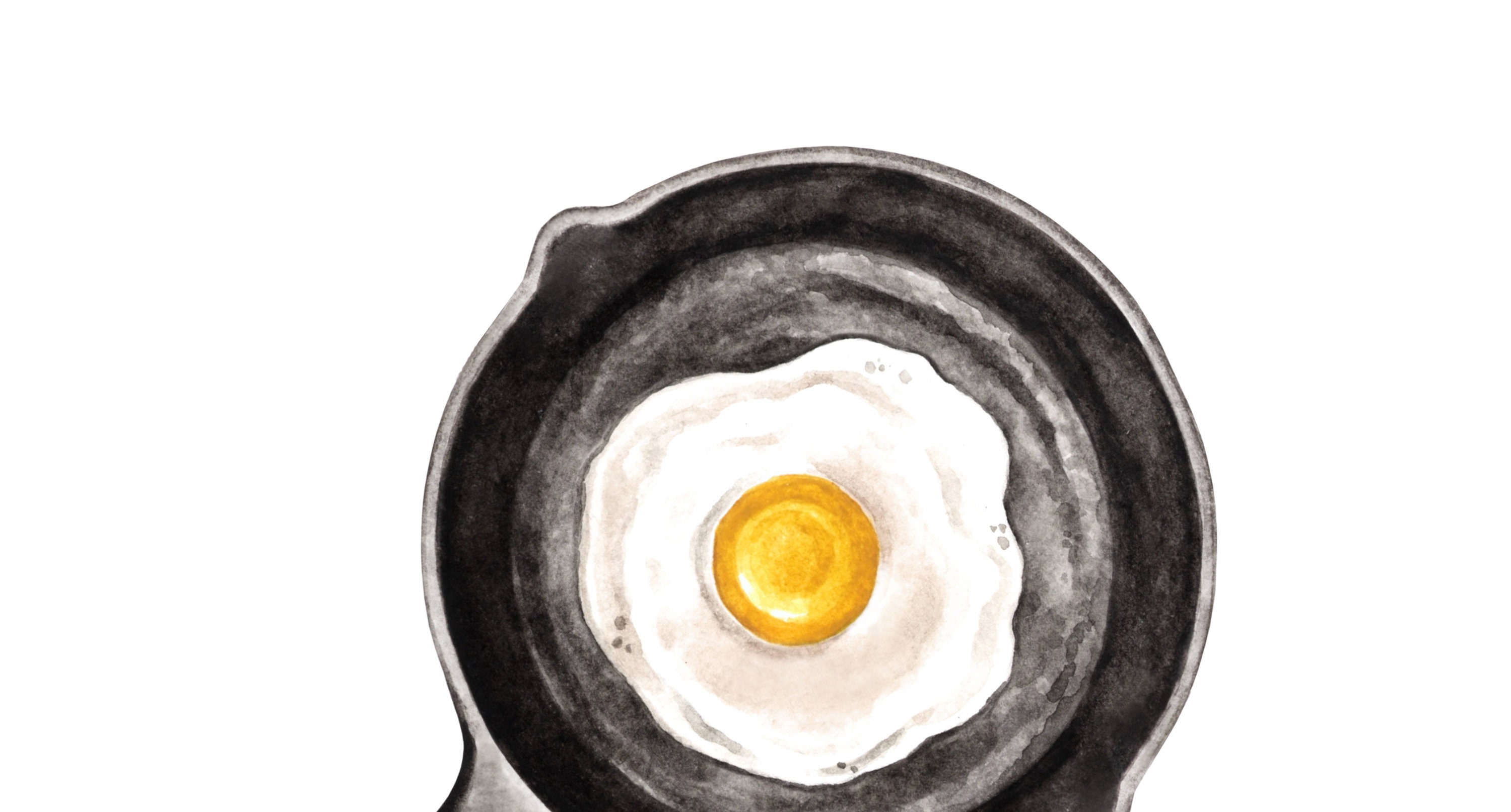 Lámina de huevo frito en acuarela, decoración de pared para el desayuno,  arte culinario, ilustración de alimentos, decoración de pared para la  cocina - Etsy México, image size:3000x1613