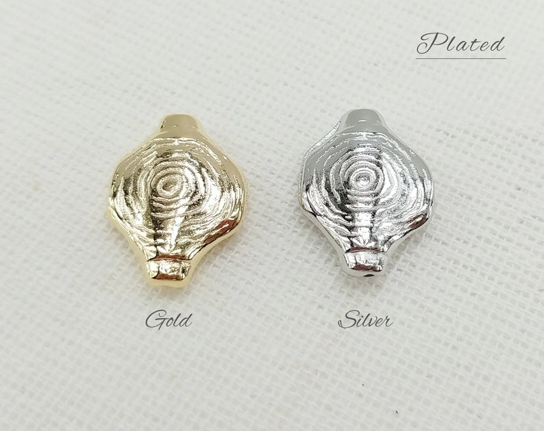 24 x 18 mm silver plated annual ring Connectors making supply girl earrings necklace charm EM0188-24 - S 2 PCS