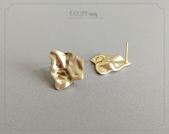 10Pcs Raw Brass beauty girl charme connecteurs pendentifs pour bijoux boucle d/'oreille Making