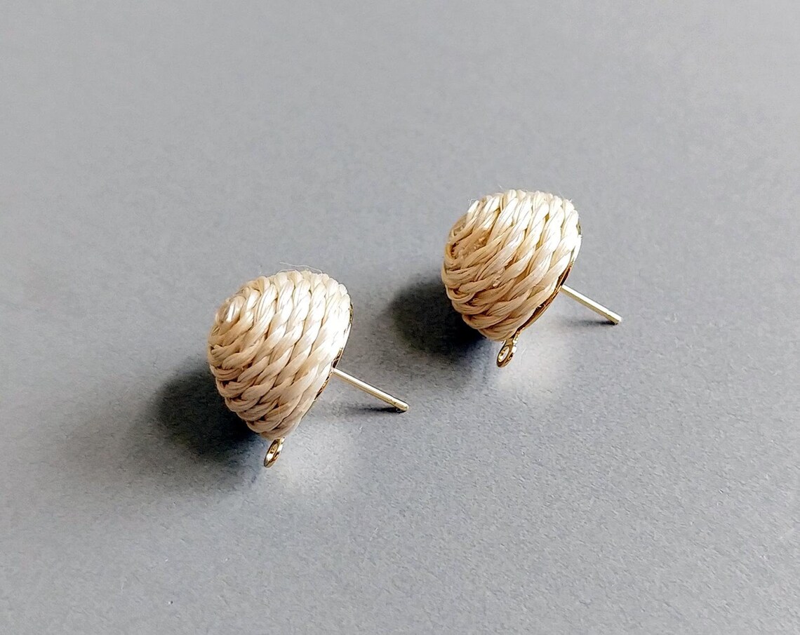 Jewelry Making - Natural Rattan Earrings ECT0066, EM0218, ER0008 - Etsy