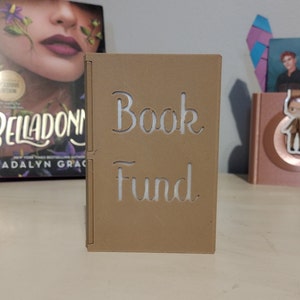 Customizable Book Gift Card Holder