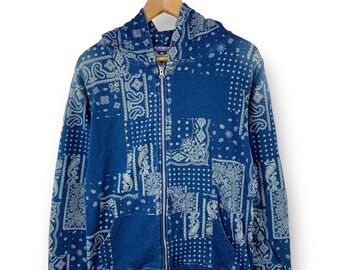 Steals! Baycrest Bandana Paisley Art Hoodie Vintage Style Sweater