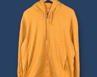 Rare!!! Uniqlo Airism Mustard Light Hoodie Sweater