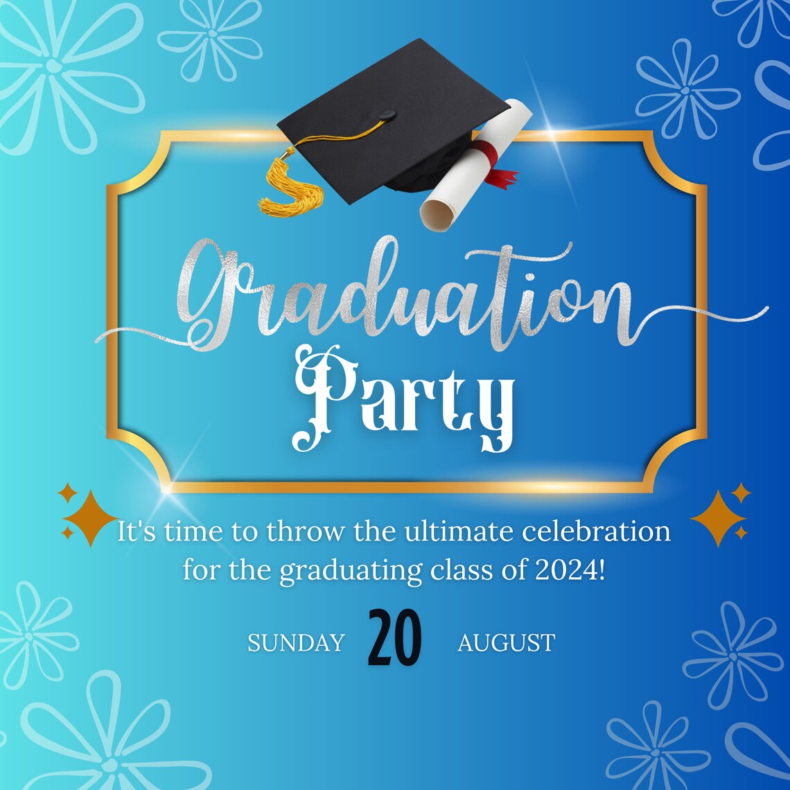Silver Graduation Text PNG Files, Graduation Clipart (digital Download ...