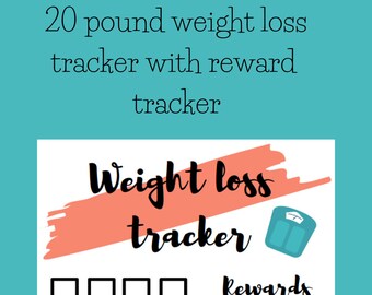 20 pound weight loss tracker