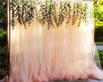 Tulle Wedding Decor Etsy