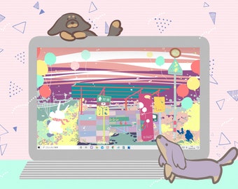 Kawaii Wallpaper Etsy