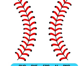 Download Baseball Stitches Svg Etsy
