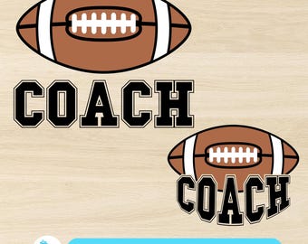 Football Coach Shirt Design, Sports Team Apparel ,Coach Gift Idea, Coach SVG, Cut file, for Cricut