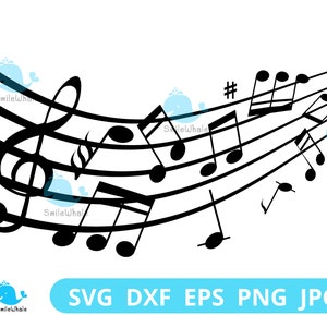 music notes svg, Musical note SVG, Digital File, Illustration, Cutting File, Clip Art