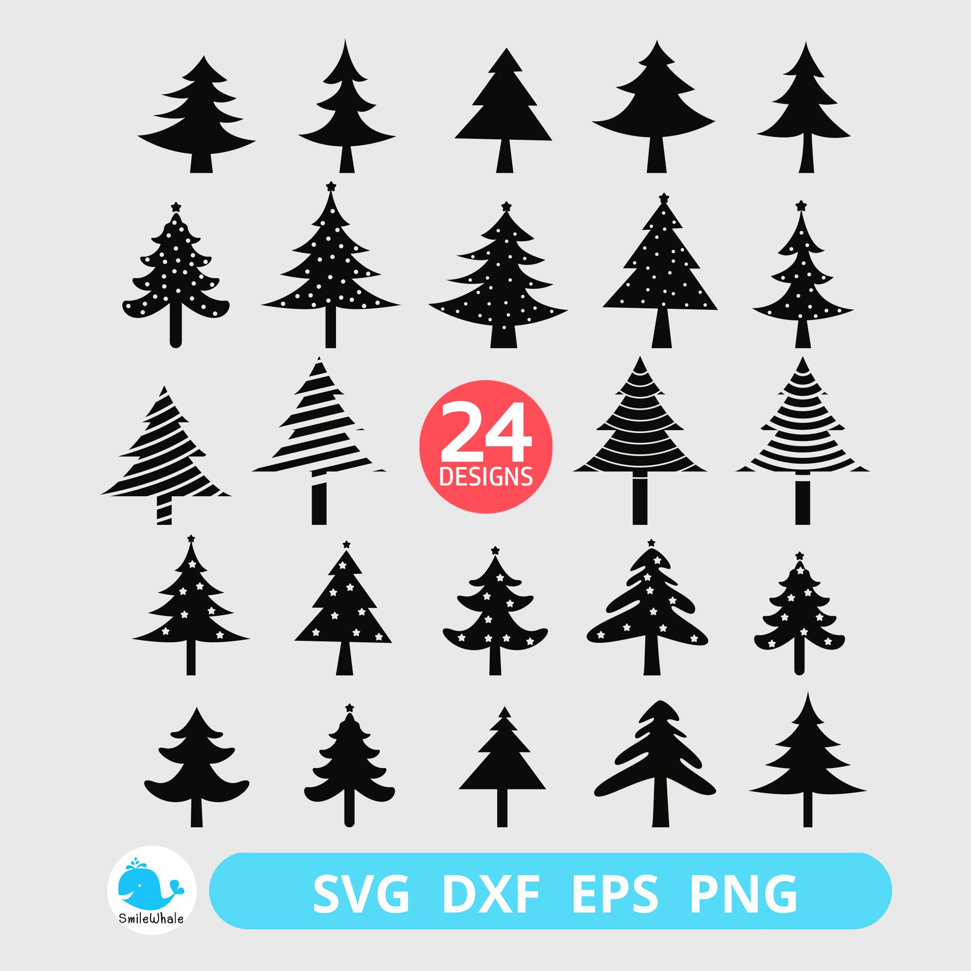 Christmas Tree Svg Bundle Christmas Svg Christmas Tree Svg - Etsy