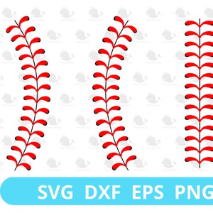Baseball Stitches SVG, Digital File, Illustration, Cutting File, Clip Art