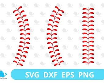 Baseball Stitches SVG, Digital File, Illustration, Cutting File, Clip Art
