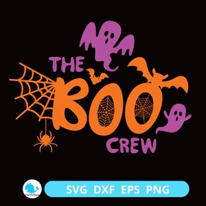 Boo Crew Svg, The Boo Crew SVG, Halloween png, Digital Download, Ghost Shirt Svg