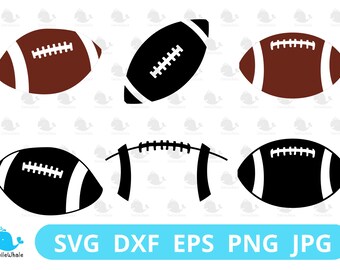 American Football,  Football Silhouette, Football Cut Files, Digital File, Sports Svg