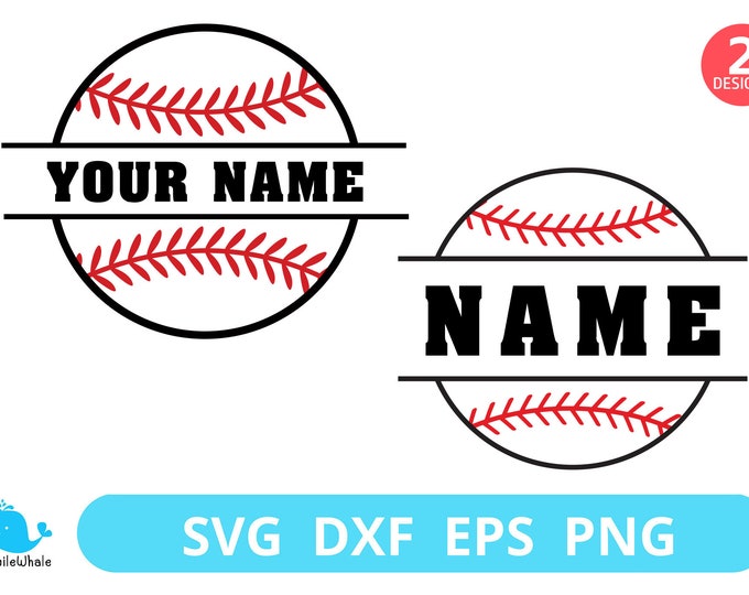 Baseball Name SVG, Baseball Cricut Files, Baseball SVG , Digital ...