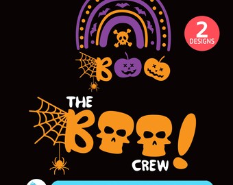 Boo Crew Svg, The Boo Crew SVG, Halloween png, Digital Download, Ghost Shirt Svg