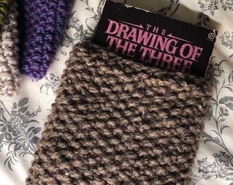 Taupe Brown Knit Book Sleeve | Paperback, Hardcover, iPad, Kindle Paperwhite Case