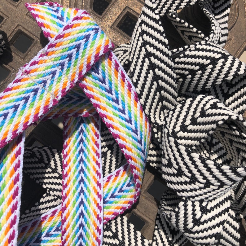 Rainbow Cotton Roller Skate Leash Adjustable Roller Skate | Etsy