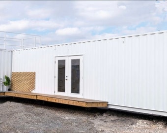 Shipping Container Tiny Home 60 ft with Full Bathroom