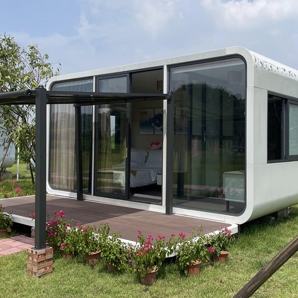 Fully Furnished Tiny Home Futuristic Modern with FULL BATH