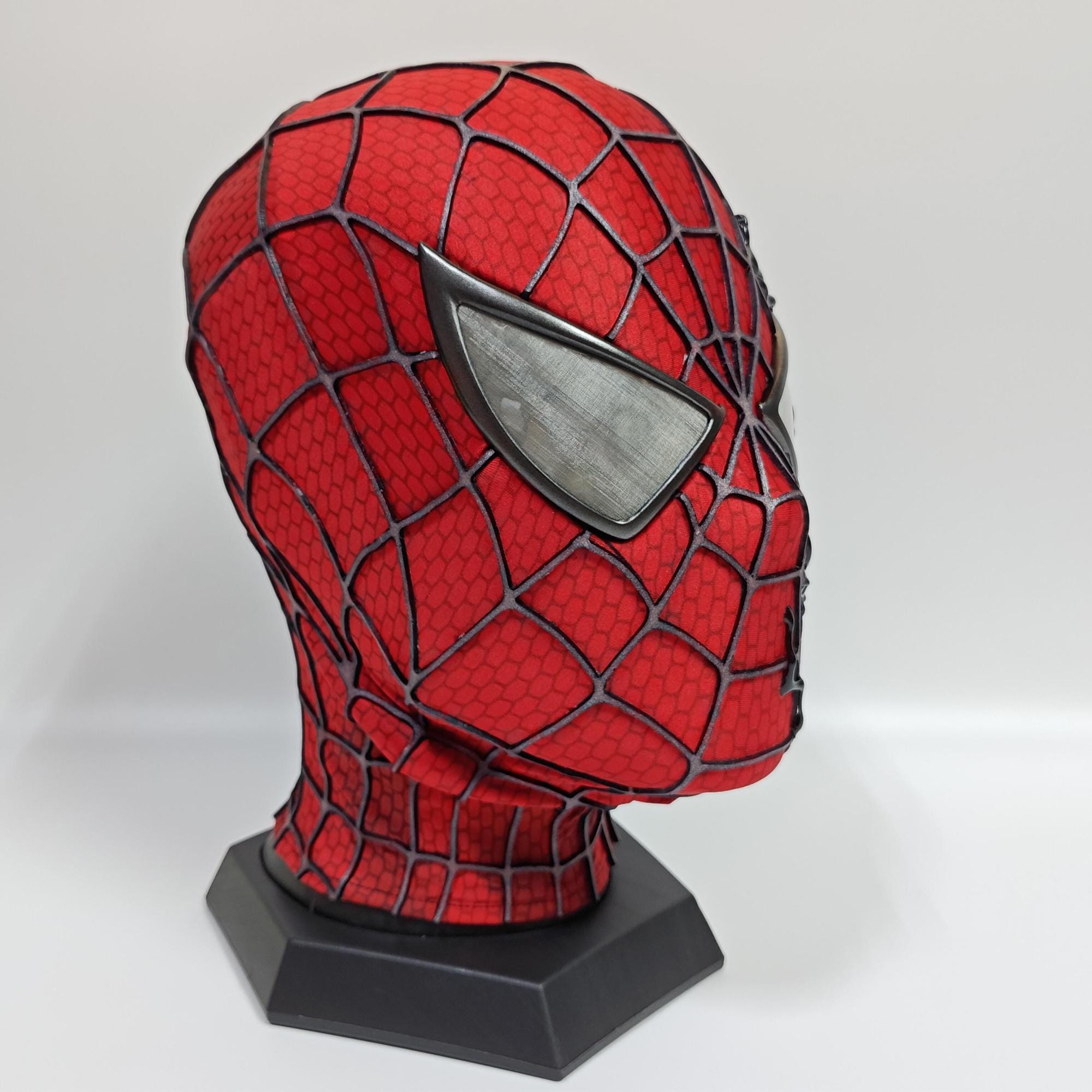 サム・ライミ ハーフフェイス ヴェノム スパイダーマン マスク レッド