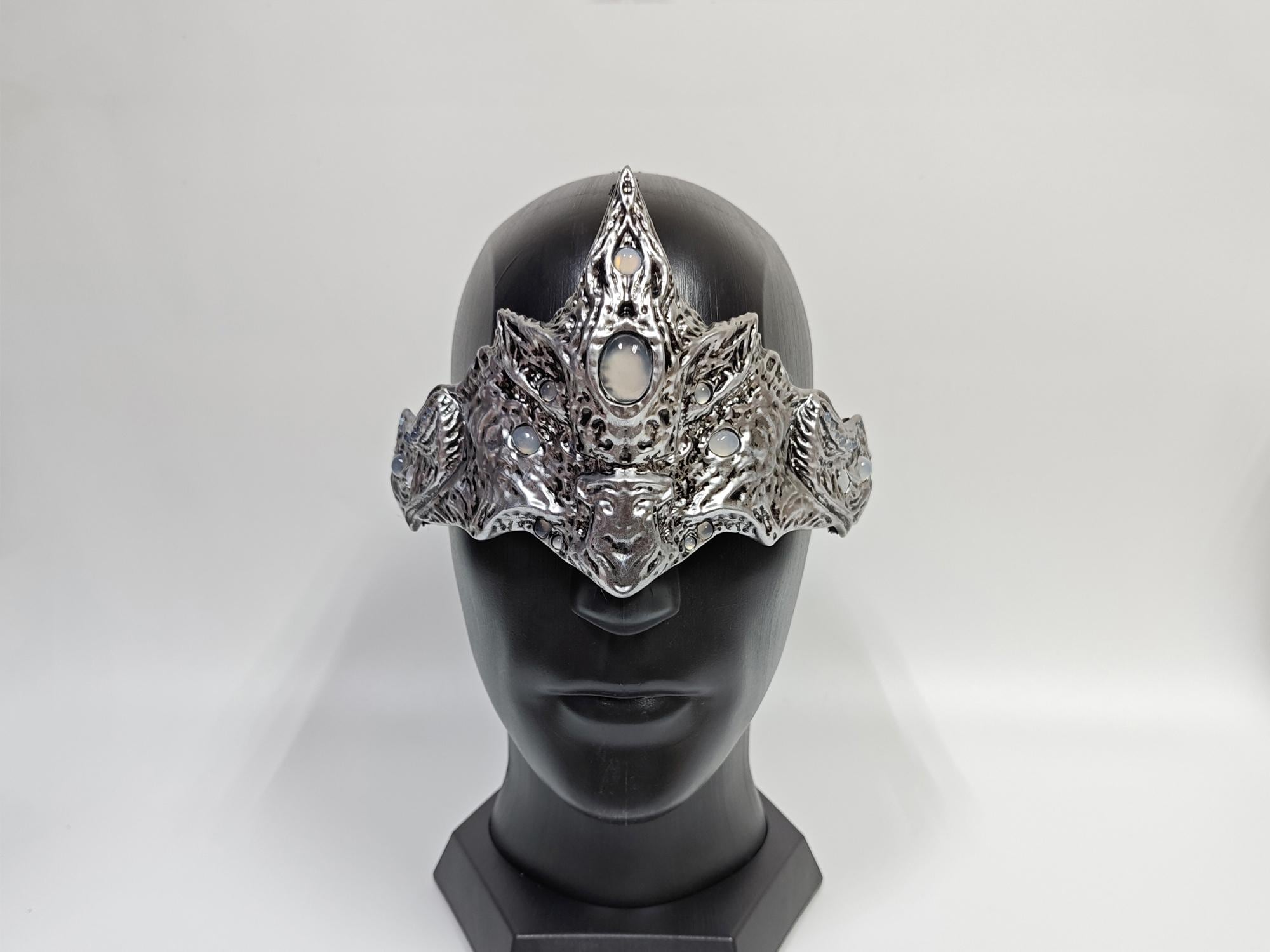 Dark Souls Fire Keeper Mask Fire Keeper Headband Mask Dark Souls 3 Cosplay Costume，Handmade Gift，Halloween，Wearable Video Game Prop