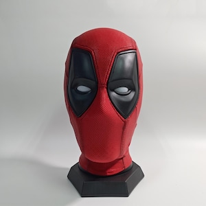 Deadpool Wolverine Cosplay Mask Deadpool Mask Deadpool Cosplay Costume，Customized Handmade Gift，Halloween，Wearable Movie Prop