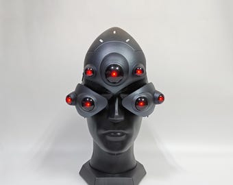 Widowmaker Cosplay Mask OW Widowmaker Helmet Widowmaker Cosplay Costume，Customized Handmade Gift，Halloween，Wearable Video Game Prop