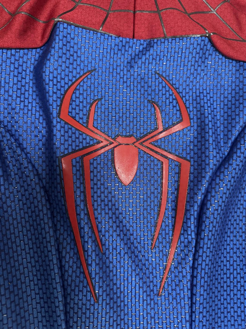 Disfraz de Spiderman de la marca Brand New Day, disfraz mejorado de Tom Holland, traje de Spiderman para cosplay, regalo personalizado hecho a mano, accesorio de película para usar imagen 9