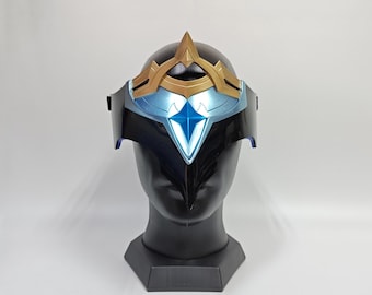 Doctor Dottore Mask Genshin impact Cosplay Costume Dottore Eye Mask，Customized Handmade Gift，Halloween，Wearable Video Game Prop