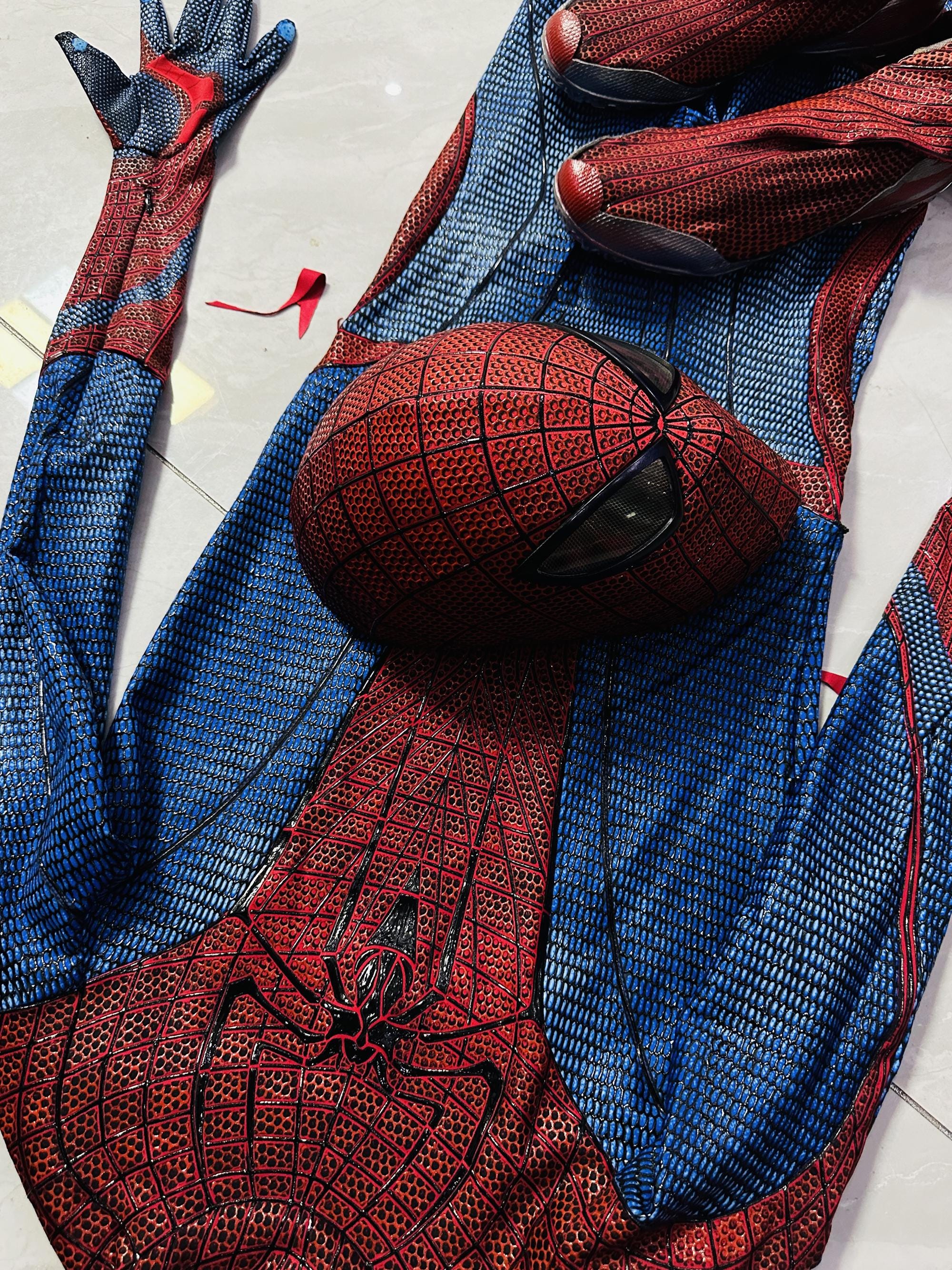 アメイジング・スパイダーマン』マスク フル立体模様 アメイジング